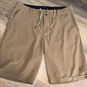 Smartwool 8" Short Men's Shorts Brown Medium Merino Wool Blend Athleisure